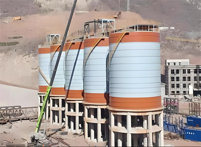 玛沁高架钢板仓