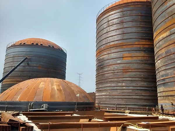 玛沁焦粉钢板仓